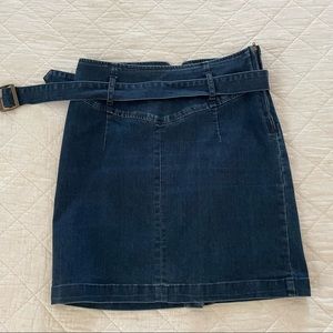 FREE PEOPLE denim skirt